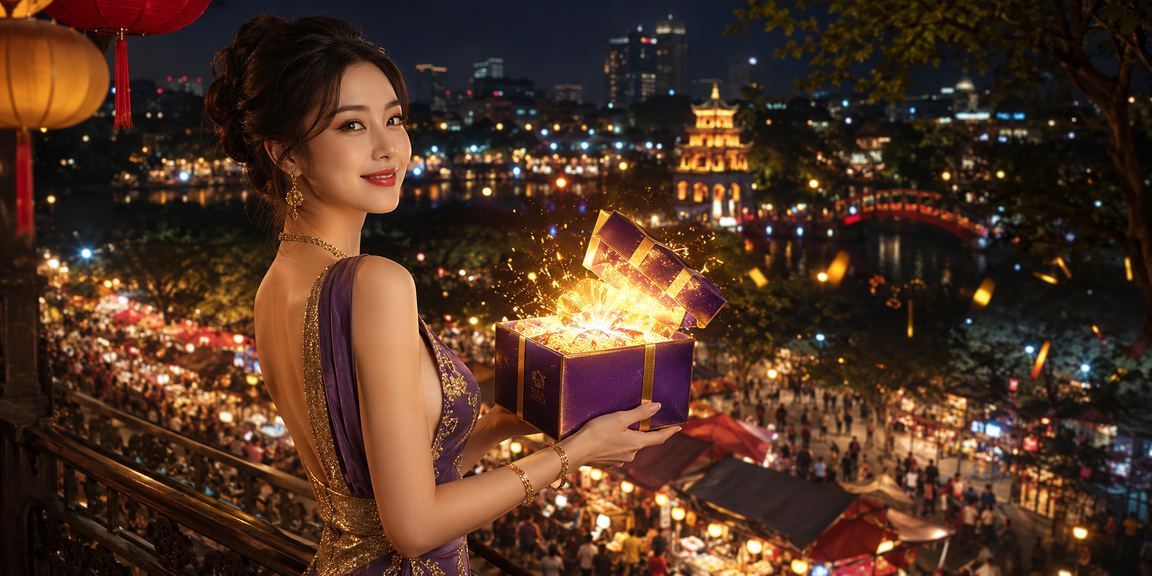 Chợ đêm Hà Nội gợi bối cảnh người dùng xem kèo cược trên di động