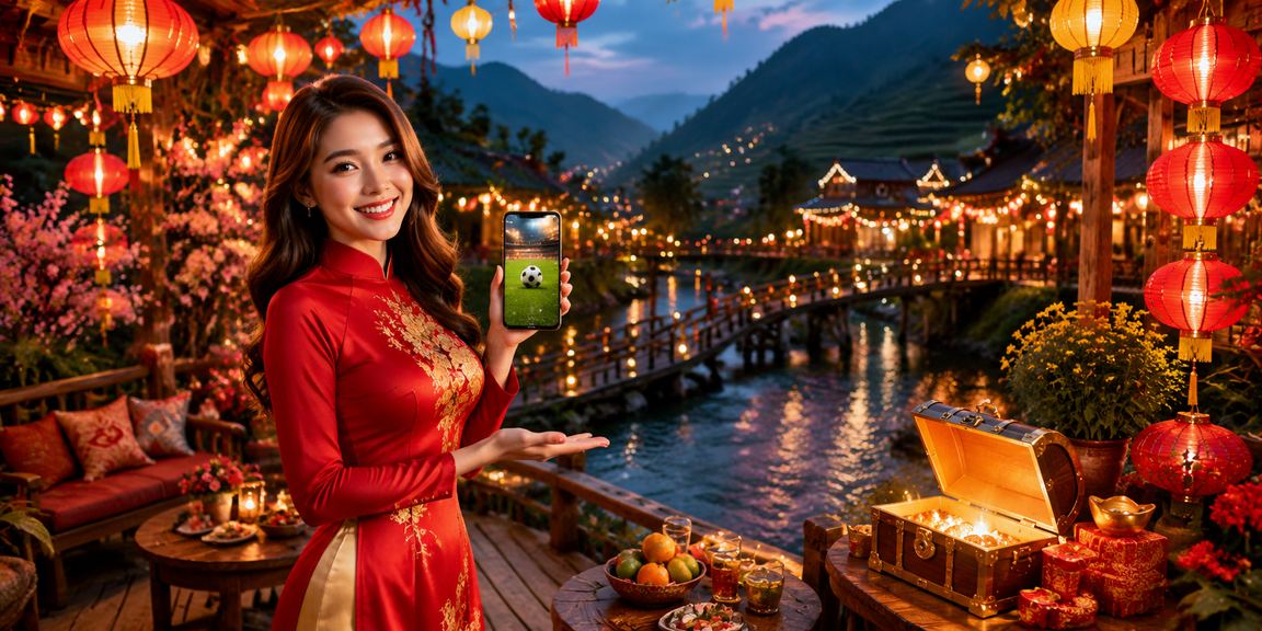 Chợ đêm Sapa gợi bối cảnh người dùng theo dõi bóng đá và kèo live